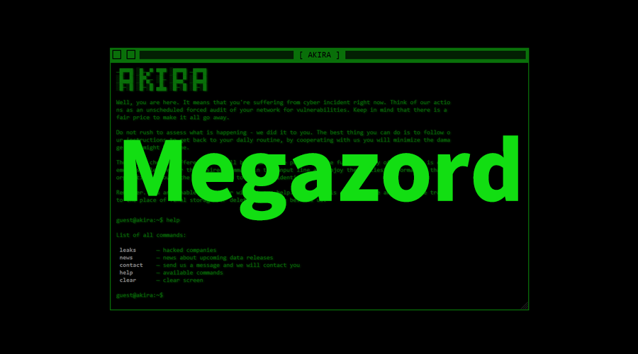 新型勒索“Megazord”肆虐 三家美国企业数据可随意下载
